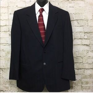 Mark Alexander 100% Virgin Wool Blue Blazer